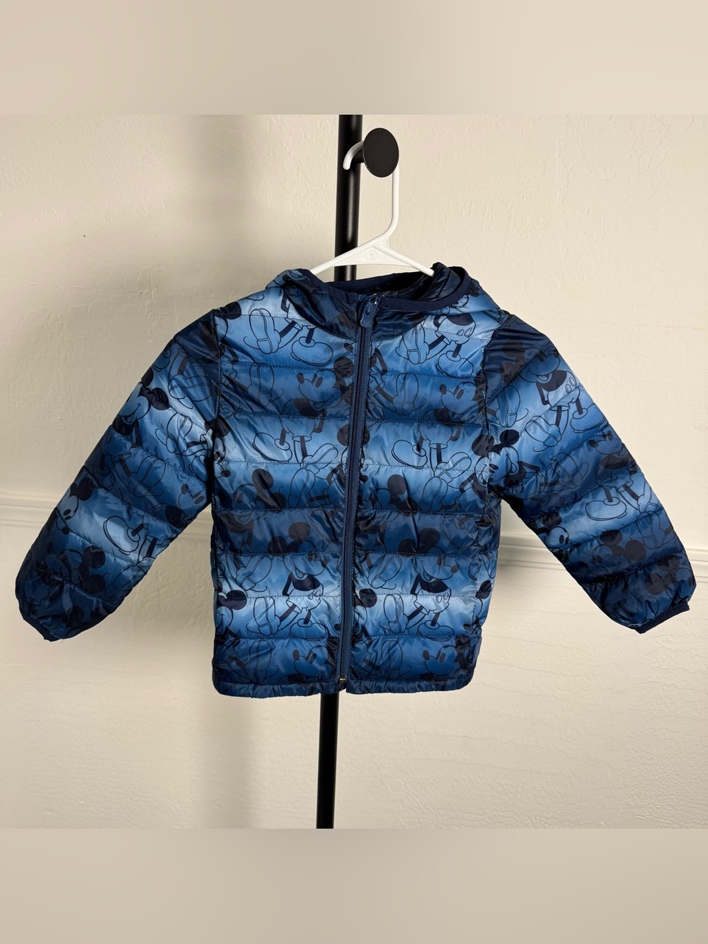 GAP kids toddler Disney Mickey Mouse ColdControl Light Weight Puffer Jacket 5